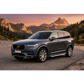 Боковые Подножки Maya V1 (2 шт., Алюминий) Volvo XC90 2015- гг. фото 1