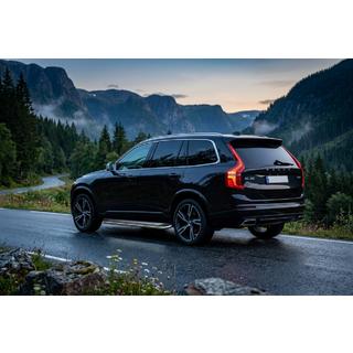 Боковые Подножки Maydos V2 (2 шт., Алюминий и Нержавейка) Volvo XC90 2015- гг. фото 1