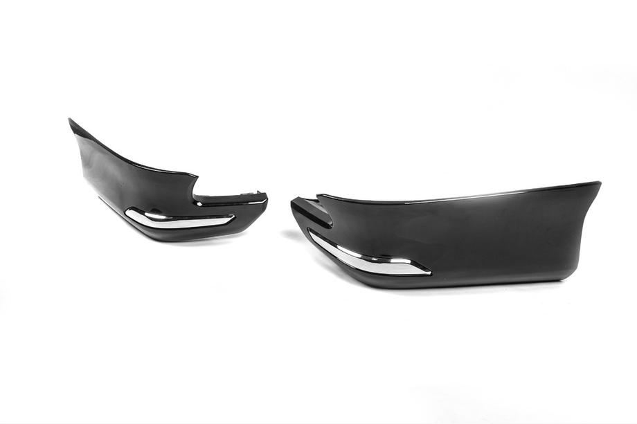 Toyota Land Cruiser Prado 150 2009-2023 гг. Накладки на передний и задний бампер Jaos (2014-2017) Черный Фото 7