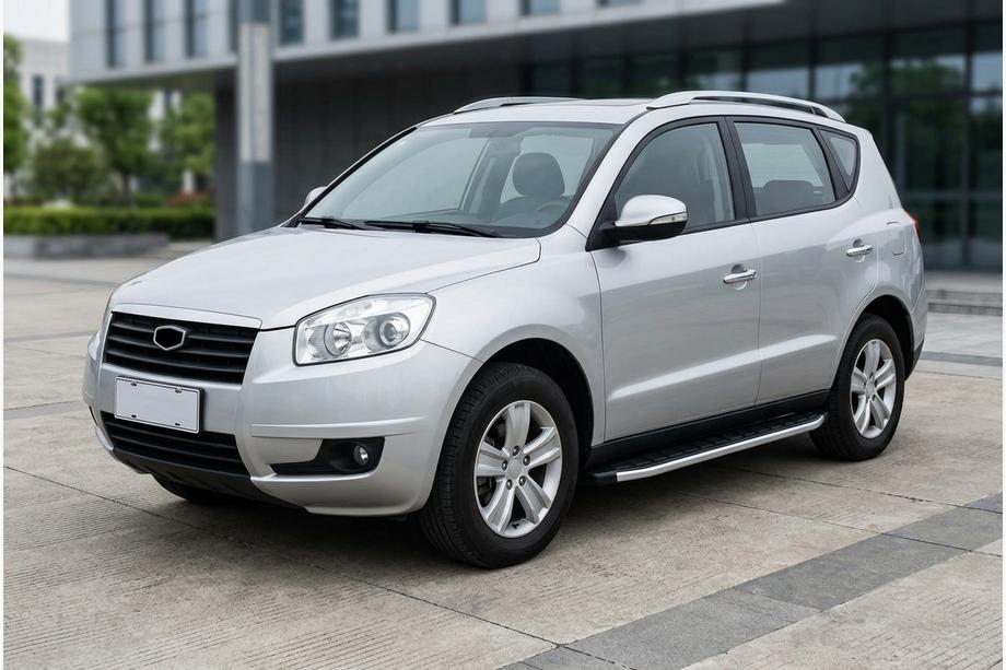 Geely Emgrand X7 2011- гг. Боковые Подножки Fullmond (2 шт., Алюминий) Image