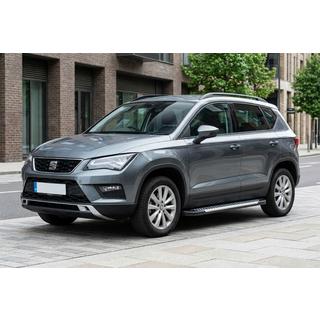 Боковые Подножки Line (2 шт., Алюминий) Seat Ateca 2016- гг. фото 1