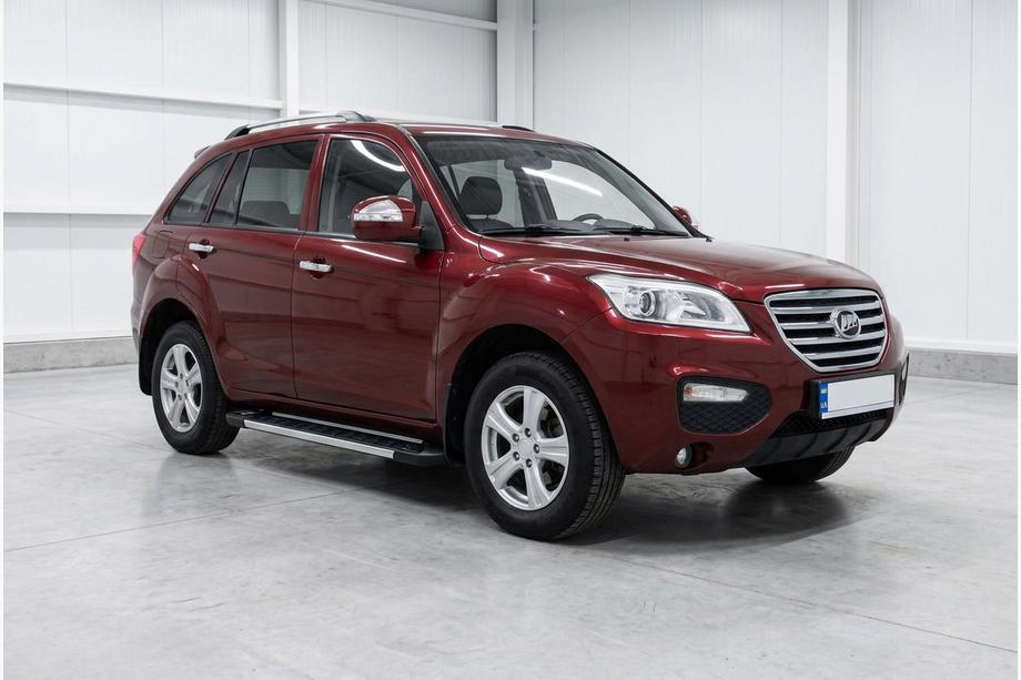 Lifan X60 2011- гг. Боковые пороги RedLine V1 (2 шт., алюминий) Image