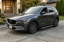 Mazda CX-5 2017–2025 гг. Боковые пороги RedLine V1 (2 шт., алюминий) фото 1
