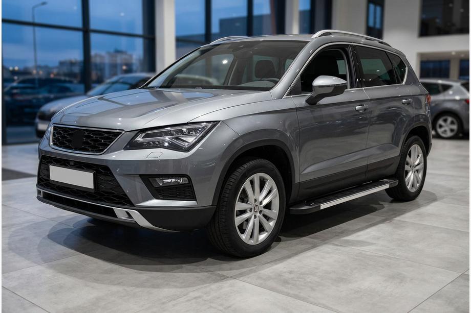 Seat Ateca 2016- гг. Боковые пороги RedLine V1 (2 шт., алюминий) Image