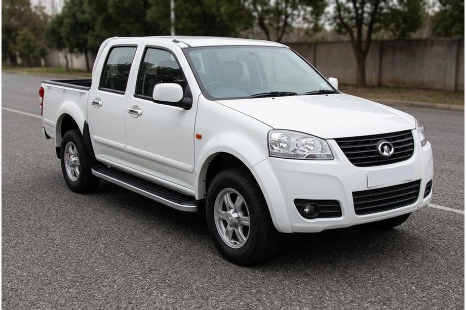 GreatWall Wingle 5 2006- гг. Боковые Подножки Tayga Grey (2 шт., Алюминий) Image