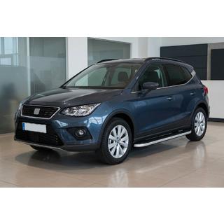 Боковые Подножки Tayga Grey (2 шт., Алюминий) Seat Arona 2017- гг. фото 1