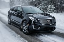 Cadillac XT5 2016- гг. Боковые Подножки Tayga Black (2 шт., Алюминий) фото 1