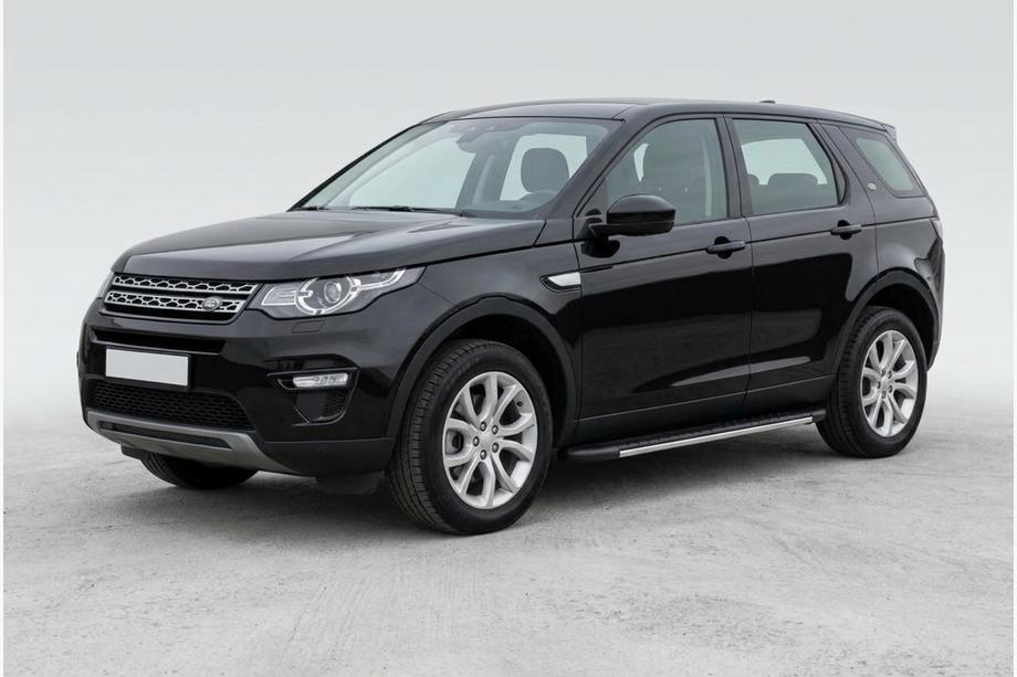 Land Rover Discovery Sport 2014- гг. Боковые Подножки Bosphore Grey (2 шт., Алюминий) Фото 1