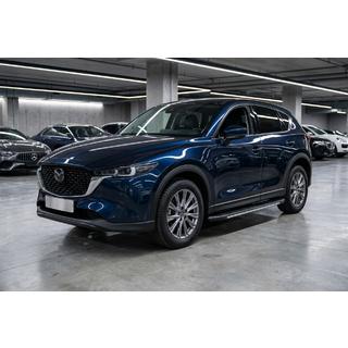 Боковые Подножки Bosphore Grey (2 шт., Алюминий) Mazda CX-5 2017–2025 гг. фото 1