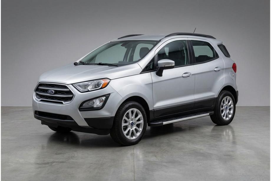 Ford Ecosport 2013-2022 гг. Боковые Подножки Duru (2 шт., Алюминий) Фото 1