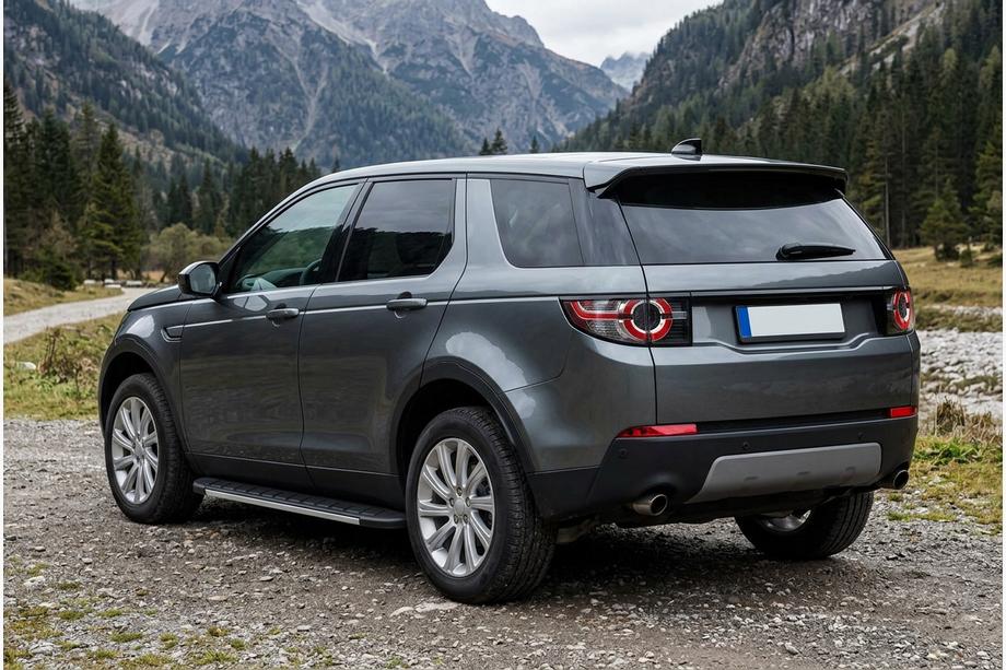 Land Rover Discovery Sport 2014- гг. Боковые Подножки Duru (2 шт., Алюминий) Фото 1