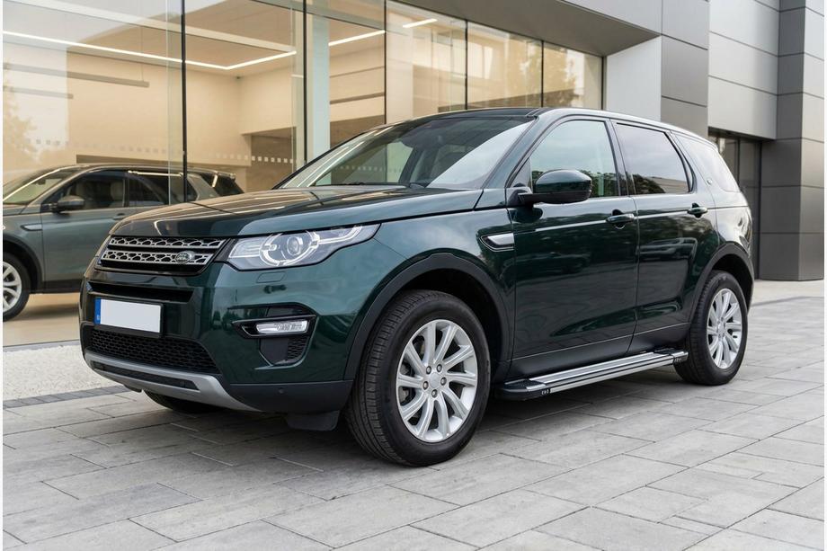 Land Rover Discovery Sport 2014- гг. Боковые Подножки Rainbow (2 шт., Алюминий) Фото 1