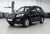 Lifan X60 2011- гг. Боковые Подножки Rainbow (2 шт., Алюминий) фото 1