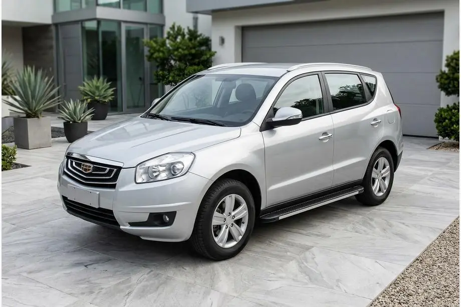 Geely Emgrand X7 2011- гг. Боковые Подножки Maya V1 (2 шт., Алюминий) Фото 1
