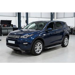 Боковые Подножки Maya V1 (2 шт., Алюминий) Land Rover Discovery Sport 2014- гг. фото 1