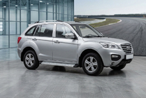 Lifan X60 2011- гг. Боковые Подножки Maya V2 (2 шт., Алюминий) фото 1