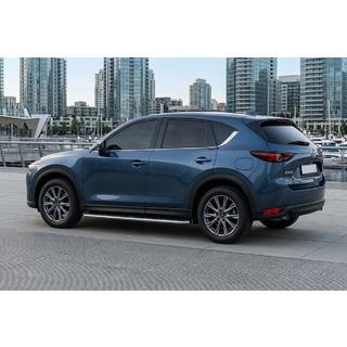 Боковые Подножки Maydos V1 (2 шт., Алюминий) Mazda CX-5 2017–2025 гг. фото 1