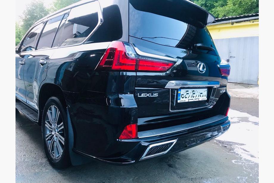 Lexus LX570/450d 2008-2022 гг. Комплект обвеса (TRD Sport 2017-2020) Белый Фото 12