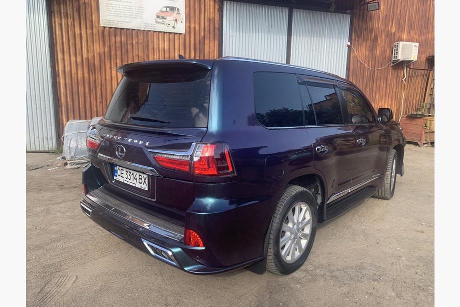 Lexus LX570/450d 2008-2022 гг. Комплект обвеса (TRD Sport 2017-2020) Белый Фото 13