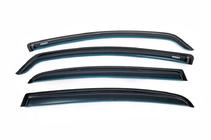 Opel Corsa D 2007-2014 гг. Ветровики на окна (4 шт, Niken) фото 5