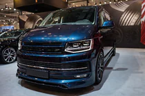 Volkswagen T6 2015-2024 гг. Накладка на передний бампер ABT Original 2015-2018 (грунт под покраску) фото 1