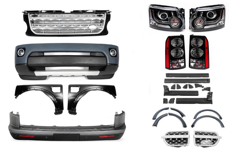 Land Rover Discovery III 2004–2009 гг. Комплект рестайлинга в Discovery 4 Image