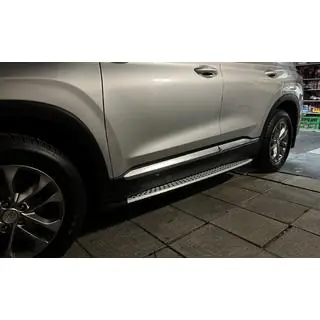 Боковые Подножки V1-A (2 шт) Hyundai Santa Fe 4 2018-2023 гг. фото 1