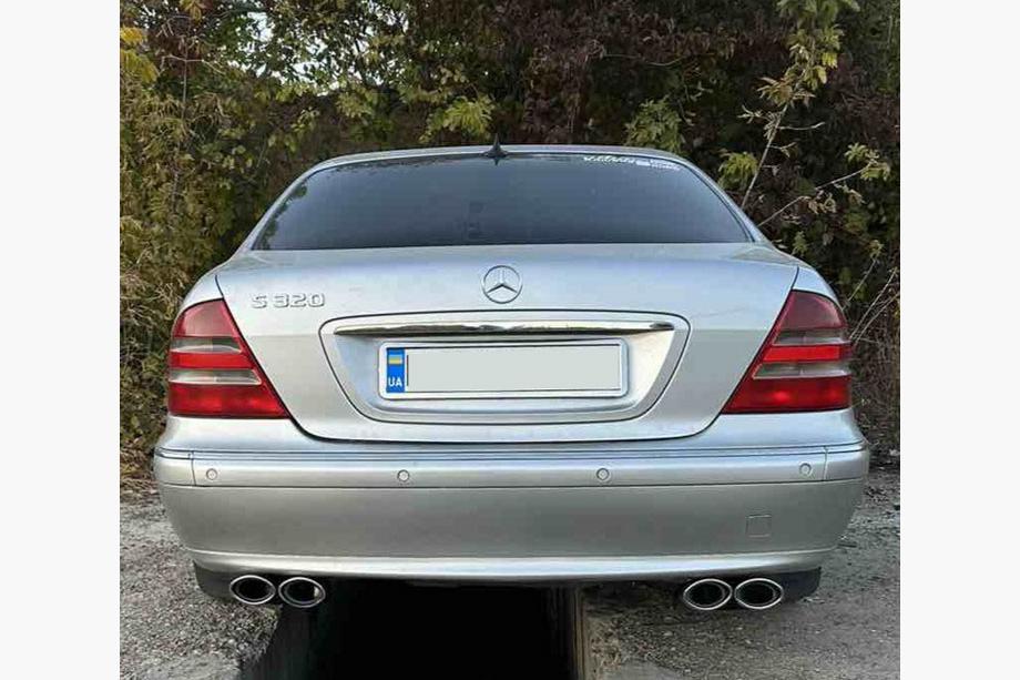 Mercedes S-class W220 1998-2005 гг. Насадки на выхлоп V1 (2 шт) Фото 6