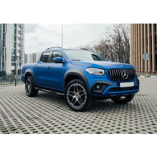 Передняя решетка GT Panamericana Mercedes X class 2017-2020 гг. фото 2