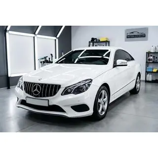 Передняя Решетка Радиатора (2014-2016, GT Panamericana) Mercedes E-class coupe C207 2010-2017 гг. фото 2