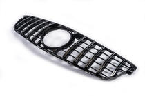 Mercedes C-class W204 2007-2015 гг. Передняя решетка радиатора GT Panamericana фото 4