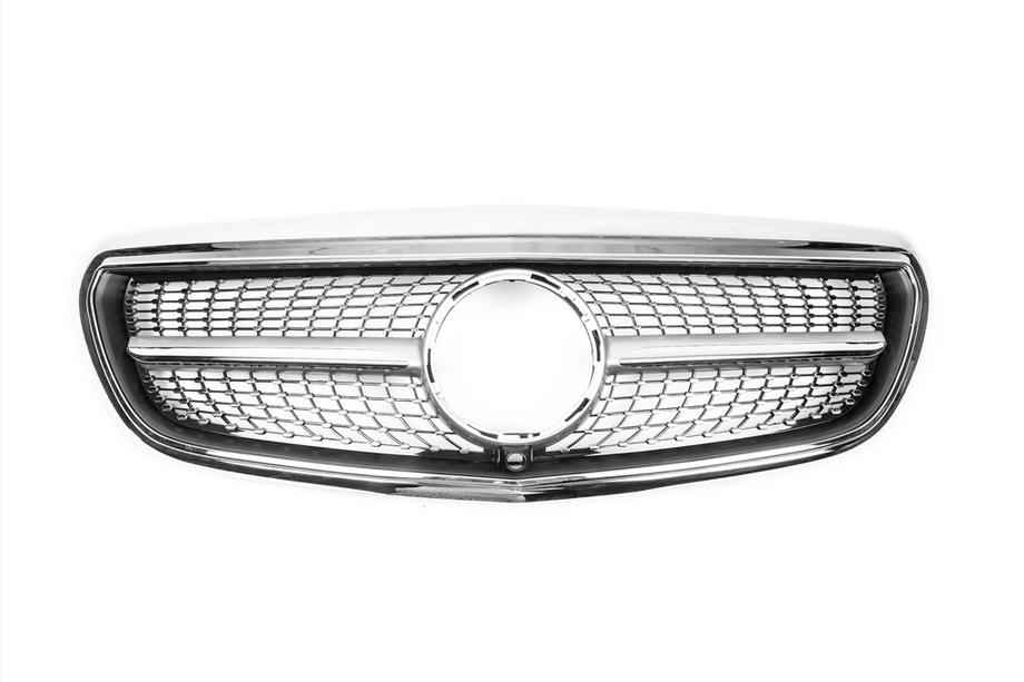 Mercedes E-class W213 2016-2023 гг. Передняя решетка Diamond (для Classic и Exclusive, 2016-2019) Image