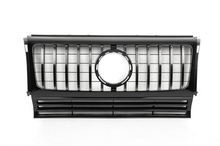 Mercedes G class W463 1990-2018 гг. Передняя Решетка (GT, с Хромированными Вставками) Фото 2