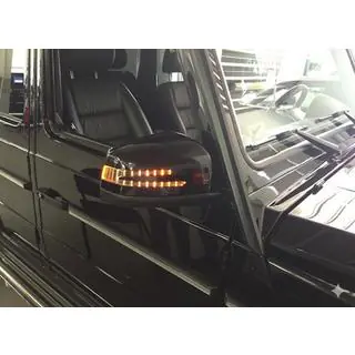Зеркала Рестайлинг Дизайн-2015 (2 шт) Mercedes G class W463 1990-2018 гг. фото 1