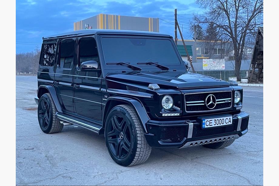 Mercedes G class W463 1990-2018 гг. Передний бампер AMG G63/G65 в сборе G65 (черная сетка) Фото 2