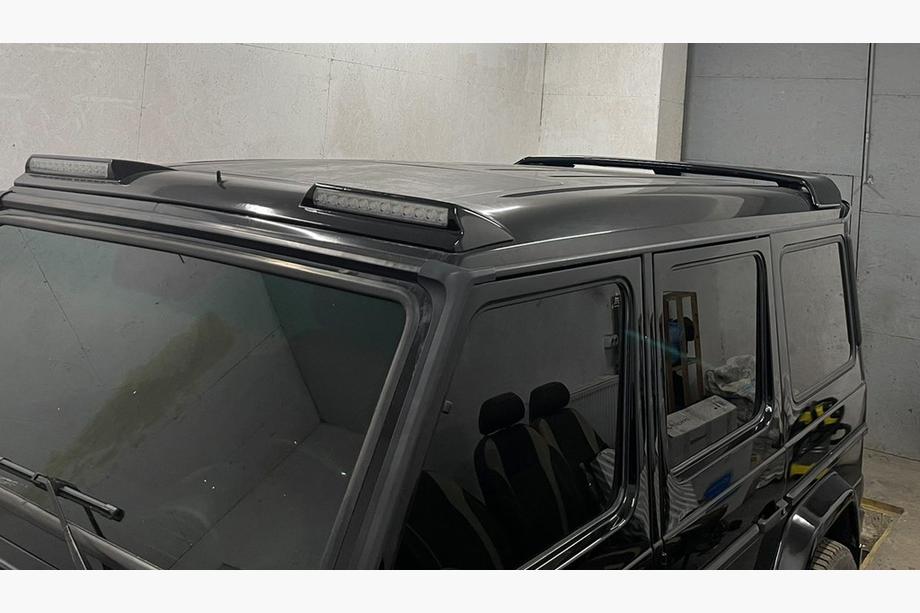 Mercedes G сlass W463 1990-2018 гг. Козырек BRB V1 Дизайн 2015 (ABS) Image