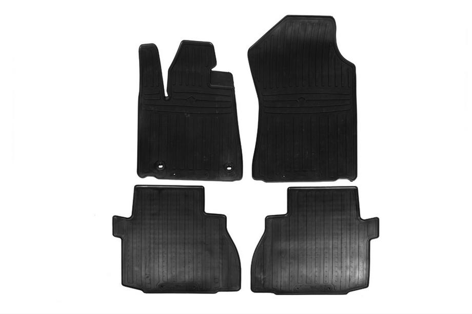 Toyota Sequoia 2007-2022 гг. Резиновые коврики (2 ряда, Stingray Premium) Image