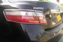 Toyota Camry 2006-2011 гг. Хром Накладки на Задние Фонари (2 шт, пластик) фото 1