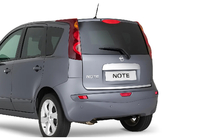 Nissan Note 2004-2012 гг. Накладка на багажник нержавейка фото 3