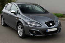 Seat Leon 2005-2012 гг. Накладки на зеркала (2005-2010, 2 шт., нерж.) фото 1