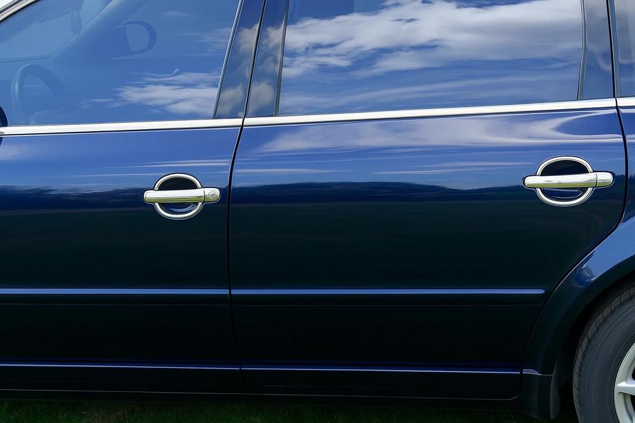 Volkswagen Golf 5 2003-2009 гг. Чашечки под ручки дверей (4 шт., нержавейка) Image