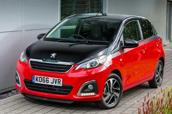 Компактный городской хэтчбек Peugeot 108