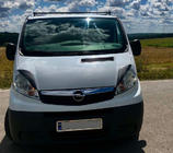 Renault Trafic 2001–2015 гг. Реснички на Фары Porshe-Style Черный Матовый фото 2