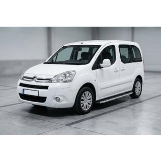 Боковые пороги Fullmond (2 шт., алюминий) Citroen Berlingo 2008-2018 гг. фото 1