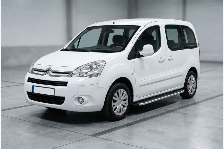 Citroen Berlingo 2008-2018 гг. Боковые пороги Fullmond (2 шт., алюминий) Image