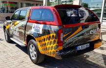 Mercedes X class 2017-2020 гг. Canopy Кунг для пикапа фото 5