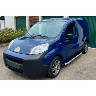 Боковые пороги Fullmond (2 шт., алюминий) Peugeot Bipper 2008-2017 гг. фото 4