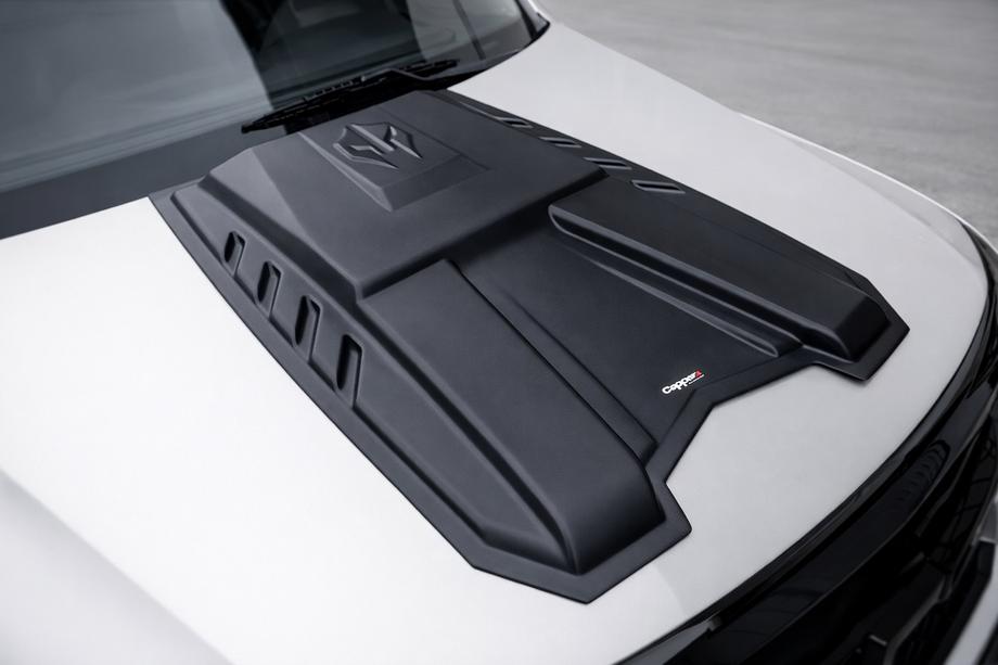 Volkswagen Amarok 2010-2022 гг. Накладка на капот (ABS) Image