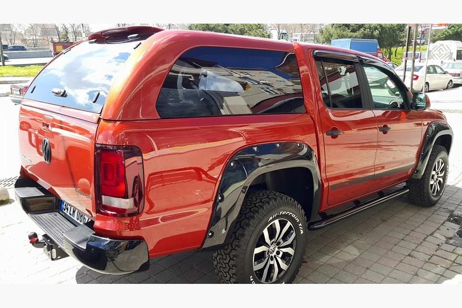 Volkswagen Amarok 2010-2022 гг. Расширители колесных арок (стекловолокно, под покраску) Фото 4