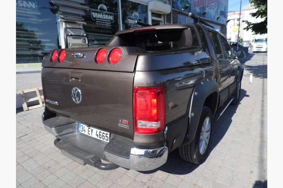 Volkswagen Amarok 2010-2022 гг. Расширители колесных арок (стекловолокно, под покраску) Фото 5